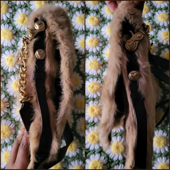 Juicy Couture 100% Rabbit Fur Bag - Picture 4 of 16